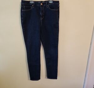 Seven7 Dark Blue Skinny Jeans